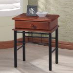 ΚΟΜΟΔΙΝΟ REVEN HM307 ΑΠΟ ΜΕΤΑΛΛΟ ΚΑΙ ΞΥΛΟ ΜΕ 1ΣΥΡΤΑΡΙ 45x43x58 εκ.