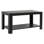 ΤΡΑΠΕΖΙ ΣΑΛΟΝΙΟΥ ALAYNA ΜΕΛΑΜΙΝΗΣ HM2207.01 ZEBRANO 90Χ45Χ45 εκ.