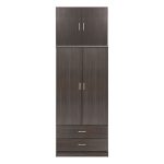 ΝΤΟΥΛΑΠΑ REINA HM21061.01 2ΦΥΛΛΗ ΜΕ ΠΑΤΑΡΙ & 2 ΣΥΡΤΑΡΙΑ-ΜΕΛΑΜΙΝΗ ZEBRANO 80x42x241Υεκ