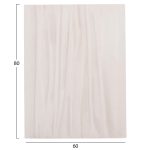 ΠΙΝΑΚΑΣ ΟΡΘΟΓΩΝΙΟΣ ΣΕΙΡΑ SANTORINI HM4518 MDF ΣΕ ΥΠΟΛΕΥΚΟ ΧΡΩΜΑ 60x4(πάχος)x80Υεκ. - Image 2