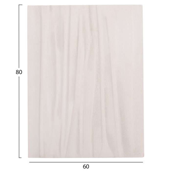ΠΙΝΑΚΑΣ ΟΡΘΟΓΩΝΙΟΣ ΣΕΙΡΑ SANTORINI HM4518 MDF ΣΕ ΥΠΟΛΕΥΚΟ ΧΡΩΜΑ 60x4(πάχος)x80Υεκ. - Image 2