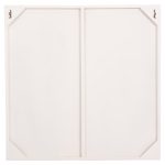 ΠΙΝΑΚΑΣ ΤΕΤΡΑΓΩΝΟΣ ΣΕΙΡΑ SANTORINI HM4507 MDF ΣΕ ΥΠΟΛΕΥΚΟ ΧΡΩΜΑ 80x4(πάχος)x80Υεκ. - Image 7