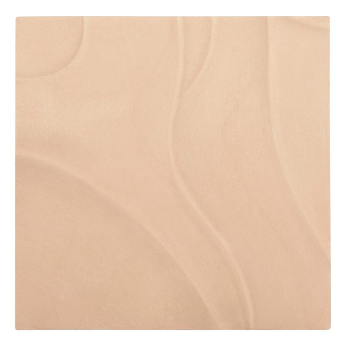 ΠΙΝΑΚΑΣ ΤΕΤΡΑΓΩΝΟΣ ΣΕΙΡΑ SANTORINI HM4520 MDF ΣΕ ΜΠΕΖ ΧΡΩΜΑ 80x4(πάχος)x80Υεκ. - Image 1