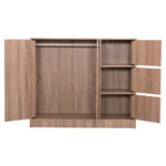ΝΤΟΥΛΑΠΙ ΜΕ 4 ΑΠΟΘ.ΧΩΡΟΥΣ MATIN HM2480.02 SONAMA OAK ΜΕΛΑΜΙΝΗ 117x39,5x99,5Υεκ - Image 4
