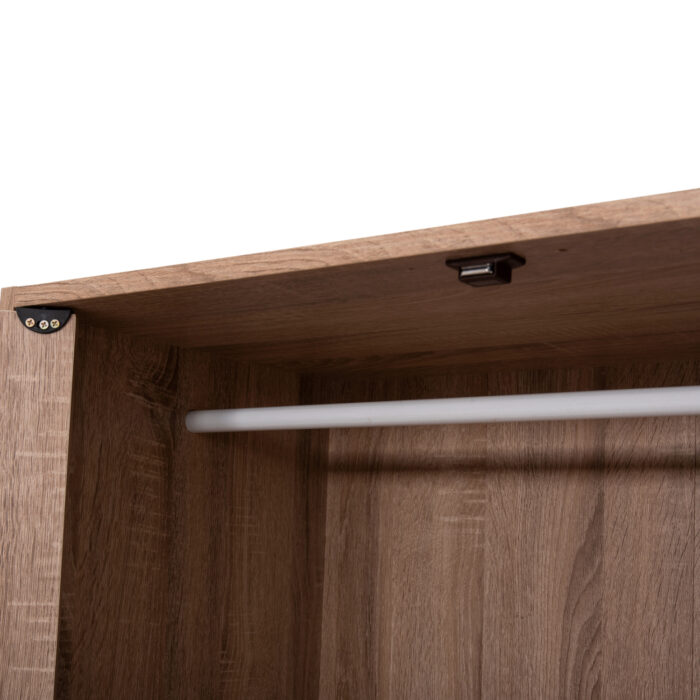 ΝΤΟΥΛΑΠΙ ΜΕ 4 ΑΠΟΘ.ΧΩΡΟΥΣ MATIN HM2480.02 SONAMA OAK ΜΕΛΑΜΙΝΗ 117x39,5x99,5Υεκ - Image 5