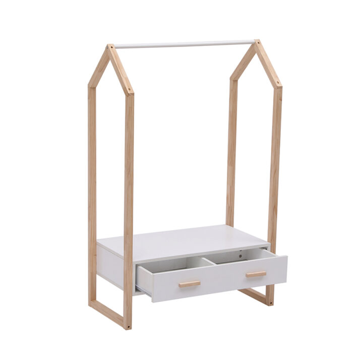 ΚΡΕΜΑΣΤΡΑ ΜΕ ΣΥΡΤΑΡΙ ΠΑΙΔΙΚH PEPE HM2492.03 ΜΕΛΑΜΙΝΗ-ΞΥΛΟ ΠΕΥΚΟΥ 80x40x125Υεκ - Image 5
