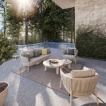 ΣΕΤ ΣΑΛΟΝΙ ΕΞ.ΧΩΡΟΥ 5ΤΜΧ SHANKS HM6206.02 ΚΡΕΜ ΑΛΟΥΜΙΝΙΟ-ΜΠΕΖ OLEFIN-3D PRINT ΓΥΑΛΙ