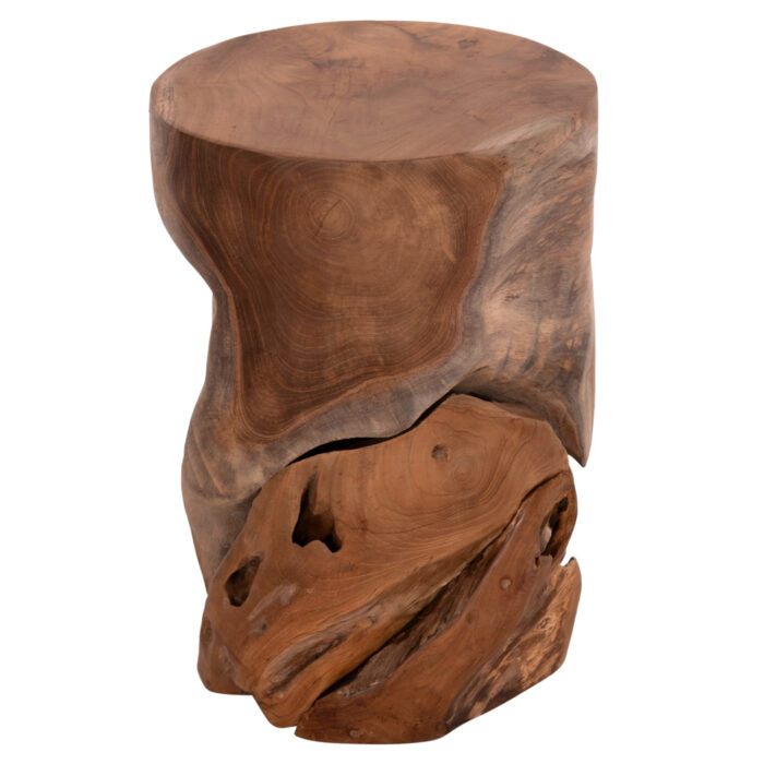 ΒΟΗΘΗΤΙΚΟ ΣΚΑΜΠΟ/ΤΡΑΠΕΖΑΚΙ STOMP HM9350.11 ΞΥΛΟ TEAK-ΦΥΣΙΚΟ Φ30x45Υεκ. - Image 1