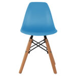 ΚΑΡΕΚΛΑ TWIST KID ΤΜΧ.HM8453.08 ΞΥΛΙΝΑ ΠΟΔΙΑ & ΚΑΘΙΣΜΑ ΜΠΛΕ PP 30,5Χ33Χ59 ΕΚ - Image 3