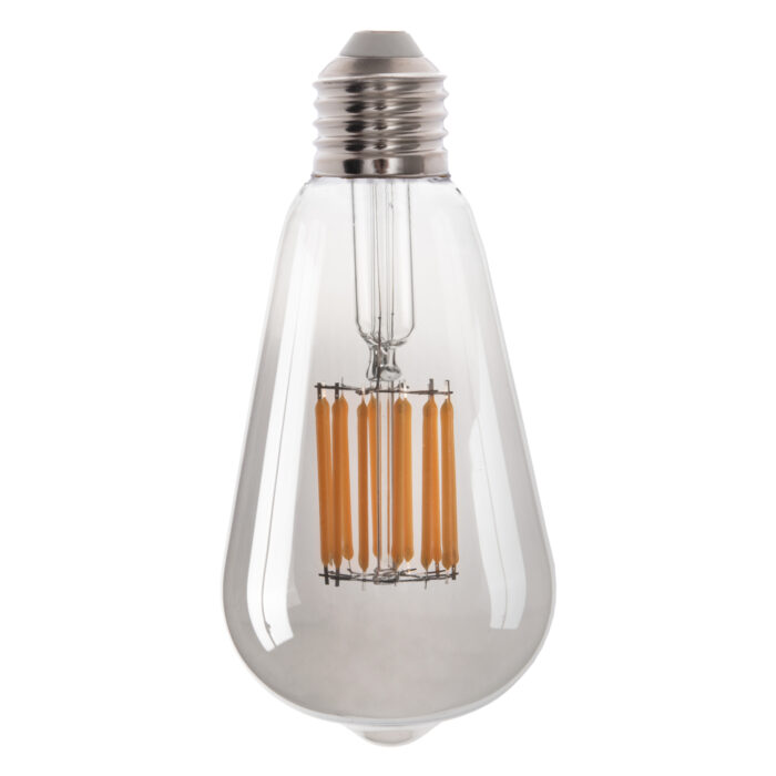 ΛΑΜΠΤΗΡΑΣ HM4189.03 LED FILAMENT 12W E27 2700K SMOKE - Image 1