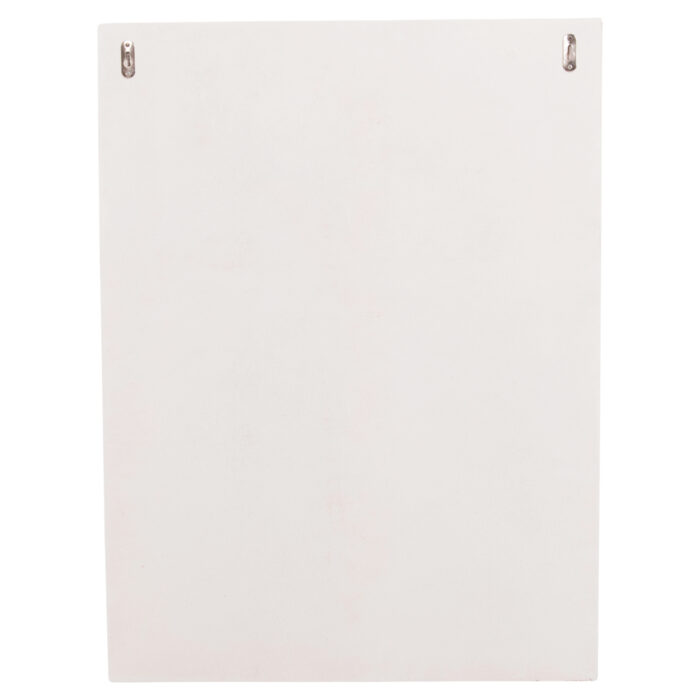ΠΙΝΑΚΑΣ ΟΡΘΟΓΩΝΙΟΣ ΣΕΙΡΑ SANTORINI HM4518 MDF ΣΕ ΥΠΟΛΕΥΚΟ ΧΡΩΜΑ 60x4(πάχος)x80Υεκ. - Image 8