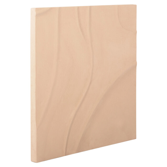 ΠΙΝΑΚΑΣ ΤΕΤΡΑΓΩΝΟΣ ΣΕΙΡΑ SANTORINI HM4520 MDF ΣΕ ΜΠΕΖ ΧΡΩΜΑ 80x4(πάχος)x80Υεκ. - Image 3