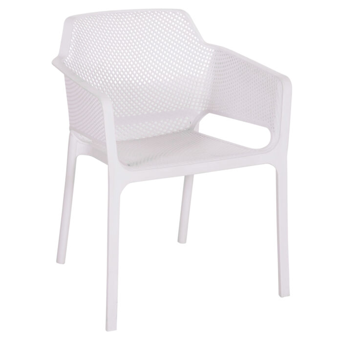 ΠΟΛΥΘΡΟΝΑ ΠΟΛΥΠΡΟΠΥΛΕΝΙΟΥ JOHN HM6103.01 ΛΕΥΚΗ 59x58x79.5Υεκ. - Image 1