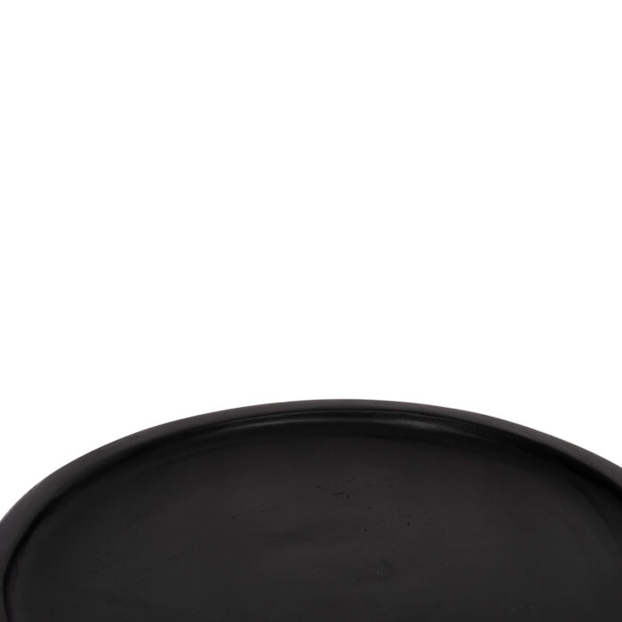 ΤΡΑΠΕΖΙ ΒΟΗΘΗΤΙΚΟ LOKI HM9899.12 ΜΑΣΙΦ ΞΥΛΟ SUAR ΣΕ ΜΑΥΡΟ Φ30x50Υεκ. - Image 6