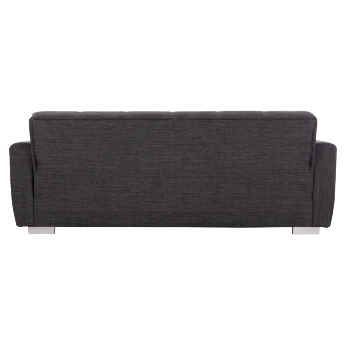ΚΑΝΑΠΕΣ ΚΡΕΒΑΤΙ POLYA ΤΡΙΘΕΣΙΟΣ HM3240.03 ΓΚΡΙ 215x85x76Υ εκ. - Image 7