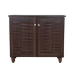 ΠΑΠΟΥΤΣΟΘΗΚΗ-ΝΤΟΥΛΑΠΙ ΞΥΛΙΝΗ CASSIOPE HM2208.01 WENGE 77Χ34Χ67.5Υεκ. - Image 3