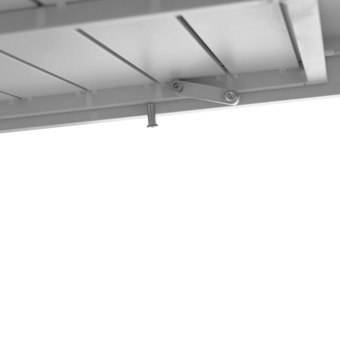 ΣΕΤ ΤΡΑΠΕΖΑΡΙΑΣ ΕΞ.ΧΩΡΟΥ 7ΤΜΧ KRUM HM21132 ΛΕΥΚΟ ΑΛΟΥΜΙΝΙΟ--P.E.TWISTED RATTAN - Image 7