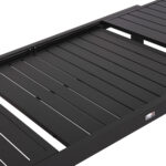 ΣΕΤ ΤΡΑΠΕΖΑΡΙΑΣ ΕΞ.ΧΩΡΟΥ 7ΤΜΧ KRUM HM21150 ΣΚΟΥΡΟ ΓΚΡΙ ΑΛΟΥΜΙΝΙΟ-P.E.TWISTED RATTAN - Image 5