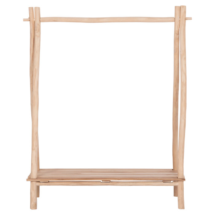 ΕΠΙΠΛΟ ΕΙΣΟΔΟΥ PERL HM9911 ΚΛΑΔΙΑ ΞΥΛΟΥ TEAK-ΦΥΣΙΚΟ 130,5x53x152Υεκ. - Image 3