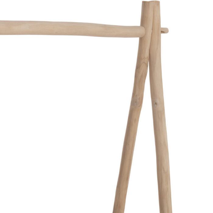ΕΠΙΠΛΟ ΕΙΣΟΔΟΥ PERL HM9911 ΚΛΑΔΙΑ ΞΥΛΟΥ TEAK-ΦΥΣΙΚΟ 130,5x53x152Υεκ. - Image 7