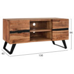 ΕΠΙΠΛΟ TV ALICIA ΜΑΣΙΦ ΞΥΛΟ ΑΚΑΚΙΑΣ ΦΥΣΙΚΟ HM8174.11 160x43x66Y εκ. - Image 2