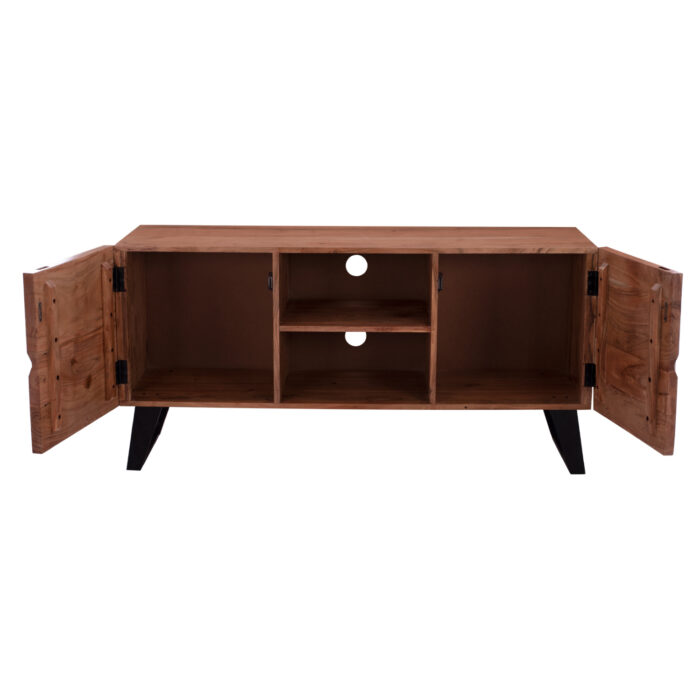 ΕΠΙΠΛΟ TV ALICIA ΜΑΣΙΦ ΞΥΛΟ ΑΚΑΚΙΑΣ ΦΥΣΙΚΟ HM8174.11 160x43x66Y εκ. - Image 4