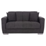 ΚΑΝΑΠΕΣ ΚΡΕΒΑΤΙ POLYA ΔΙΘΕΣΙΟΣ ΓΚΡΙ HM3241.03 153x87x77Υεκ. - Image 4