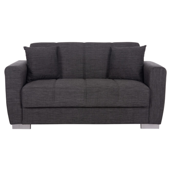 ΚΑΝΑΠΕΣ ΚΡΕΒΑΤΙ POLYA ΔΙΘΕΣΙΟΣ ΓΚΡΙ HM3241.03 153x87x77Υεκ. - Image 4