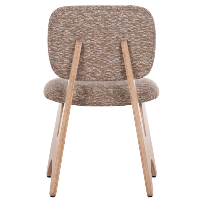 ΚΑΡΕΚΛΑ ΤΡΑΠΕΖΑΡΙΑΣ BELLISI HM18248.01 ΚΑΦΕ ΥΦΑΣΜΑ-PLYWOOD ΧΡΩΜΑ ΔΡΥΟΣ 53x56x78Υεκ. - Image 6