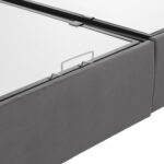 ΚΡΕΒΑΤΙ ΜΕ ΣΤΡΩΜΑ ΔΙΠΛΟ MALENA HM21164 ΓΚΡΙ ΒΕΛΟΥΔΟ & ΑΠΟΘ.ΧΩΡΟΣ-ΓΙΑ 160x200εκ. - Image 7