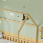 ΚΡΕΒΑΤΙ ΠΑΙΔΙΚΟ ΜΕ ΣΥΡΤΑΡΙΑ PHYLLIS HM724.01 τ.MONTESSORI ΦΥΣΙΚΟ 196x97x161Υεκ. - Image 7