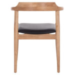 ΠΟΛΥΘΡΟΝΑ CERSEI HM9946.01 RUBBERWOOD ΣΕ LIGHT OAK & PU ΣΕ ΜΑΥΡΟ 57x53x72Υεκ - Image 6