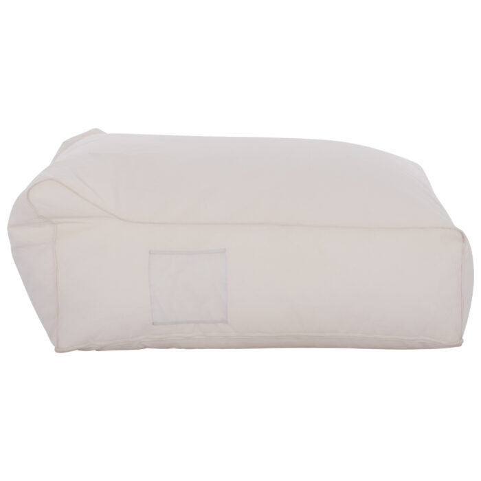 ΠΟΥΦ YAMIN 2ΑΤΟΜΩΝ ΜΕ TEXTILENE 600gr/m2 2X1 ΛΕΥΚΟ HM5773.11 140x140x40-60Υεκ. - Image 4