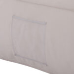 ΠΟΥΦ YAMIN 2ΑΤΟΜΩΝ ΜΕ TEXTILENE 600gr/m2 2X1 ΛΕΥΚΟ HM5773.11 140x140x40-60Υεκ. - Image 8