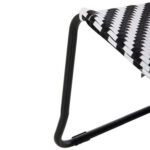 ΣΕΤ LOUNGE 3TMX ΕΞ.ΧΩΡΟΥ PONY HM21193 ΜΕΤΑΛΛΟ ΣΕ ΓΚΡΙ--ΣΥΝΘ.RATTAN ΣΕ ΛΕΥΚΟ-ΜΑΥΡΟ - Image 7