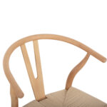 ΣΕΤ ΤΡΑΠΕΖΑΡΙΑΣ 5ΤΜΧ BRAVE HM21182 MDF TOP-ΞΥΛΟ ΟΞΙΑΣ & PAPER ROPE ΣΕ ΦΥΣΙΚΟ - Image 4