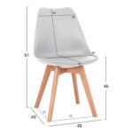 ΣΕΤ ΤΡΑΠΕΖΑΡΙΑΣ 5ΤΜΧ VEGAS HM21184 MDF TOP ΣΕ ΛΕΥΚΟ--ΠΟΔΙΑ ΟΞΙΑΣ - Image 3