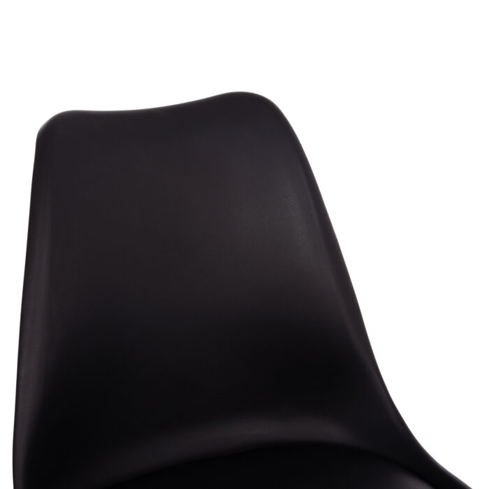 ΣΕΤ ΤΡΑΠΕΖΑΡΙΑΣ 5ΤΜΧ VEGAS HM21185 MDF TOP ΣΕ ΜΑΥΡΟ--ΠΟΔΙΑ ΟΞΙΑΣ - Image 4
