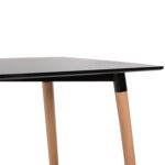 ΣΕΤ ΤΡΑΠΕΖΑΡΙΑΣ 5ΤΜΧ VEGAS HM21185 MDF TOP ΣΕ ΜΑΥΡΟ--ΠΟΔΙΑ ΟΞΙΑΣ - Image 7