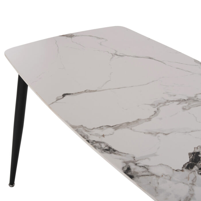 ΣΕΤ ΤΡΑΠΕΖΑΡΙΑΣ 5ΤΜΧ LATRELL HM21192 ΤΡΑΠΕΖΙ ΚΕΡΑΜΙΚΟ TOP-ΒΕΛΟΥΔΟ ΓΚΡΙ ΚΑΡΕΚΛΕΣ - Image 6