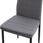 ΣΕΤ ΤΡΑΠΕΖΑΡΙΑΣ 5ΤΜΧ LADY HM21199.01 ΓΥΑΛΙ--ΜΕΤΑΛΛΟ ΣΕ ΜΑΥΡΟ & ΒΕΛΟΥΔΟ ΓΚΡΙ - Image 7