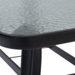 ΣΕΤ ΤΡΑΠΕΖΑΡΙΑΣ MORNER HM21195 ΤΡΑΠΕΖΙ ΜΕ 4 ΠΟΛΥΘΡΟΝΕΣ--ΓΚΡΙ - Image 7