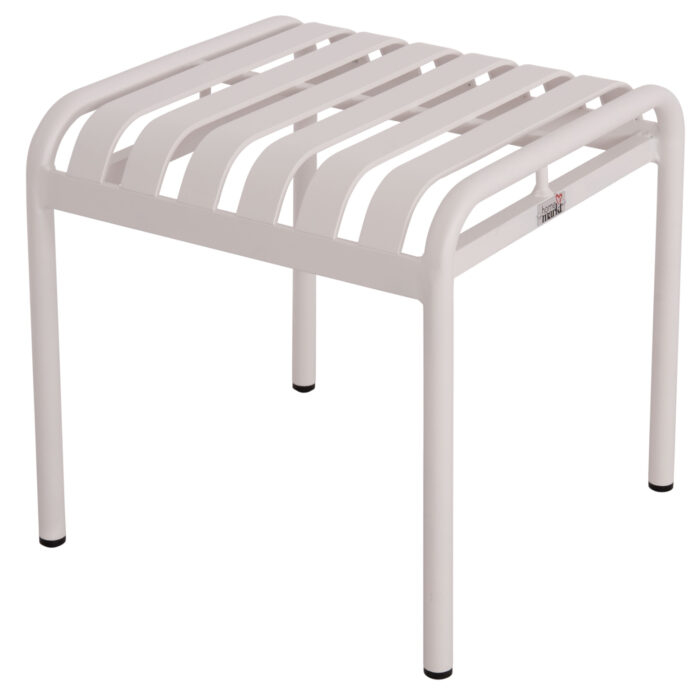 ΣΚΑΜΠΟ ΑΛΟΥΜΙΝΙΟΥ RACHEL HM6340.02 ΛΕΥΚΟ 45x45x46Υεκ. - Image 4