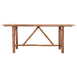 ΤΡΑΠΕΖΙ GROOVE HM9390.01 ΑΠΟ ΞΥΛΟ ΜΑΣΙΦ ΤΕΑΚ 220X100X90Υεκ. - Image 6