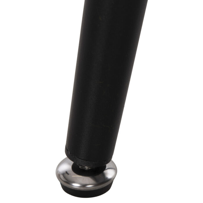 ΤΡΑΠΕΖΙ RAVEN HM9854.02 ΚΕΡΑΜΙΚΟ TOP ΜΑΥΡΟ ΜΑΡΜΑΡΟ-ΜΑΥΡΟ ΜΕΤΑΛΛΟ 120x70x73Υεκ. - Image 8