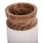 ΔΙΑΚΟΣΜΗΤΙΚΑ ΒΑΖΑ ΔΑΠΕΔΟΥ 2ΤΜΧ LINTER HM21140.02 FIBER CEMENT ΛΕΥΚΟ-ΞΥΛΟ ΤΕΑΚ 47Υ & 60Υεκ - Image 4