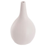 ΕΠΙΤΡΑΠΕΖΙΟ ΔΙΑΚΟΣΜΗΤΙΚΟ ΒΑΖΟ DENI HM4663.02L FIBER CEMENT ΣΕ ΛΕΥΚΟ--Φ26x39Υεκ - Image 6
