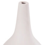 ΕΠΙΤΡΑΠΕΖΙΟ ΔΙΑΚΟΣΜΗΤΙΚΟ ΒΑΖΟ DENI HM4663.02L FIBER CEMENT ΣΕ ΛΕΥΚΟ--Φ26x39Υεκ - Image 7
