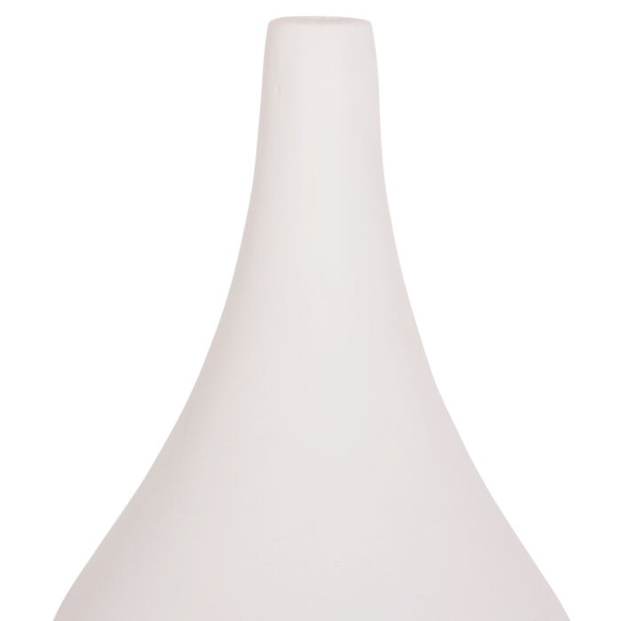 ΕΠΙΤΡΑΠΕΖΙΟ ΔΙΑΚΟΣΜΗΤΙΚΟ ΒΑΖΟ DENI HM4663.02S ΤΕΡΑΚΟΤΑ ΣΕ ΛΕΥΚΟ--Φ15x27Υεκ. - Image 4