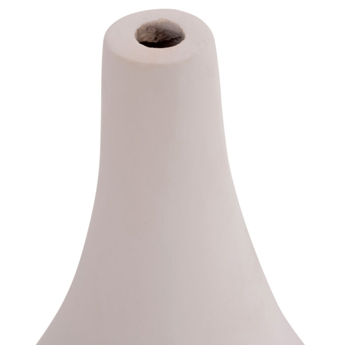 ΕΠΙΤΡΑΠΕΖΙΟ ΔΙΑΚΟΣΜΗΤΙΚΟ ΒΑΖΟ DENI HM4663.02S ΤΕΡΑΚΟΤΑ ΣΕ ΛΕΥΚΟ--Φ15x27Υεκ. - Image 6